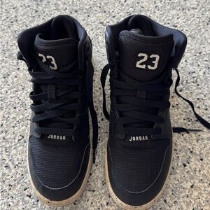 Jordan Men's Black High-Top Sneakers